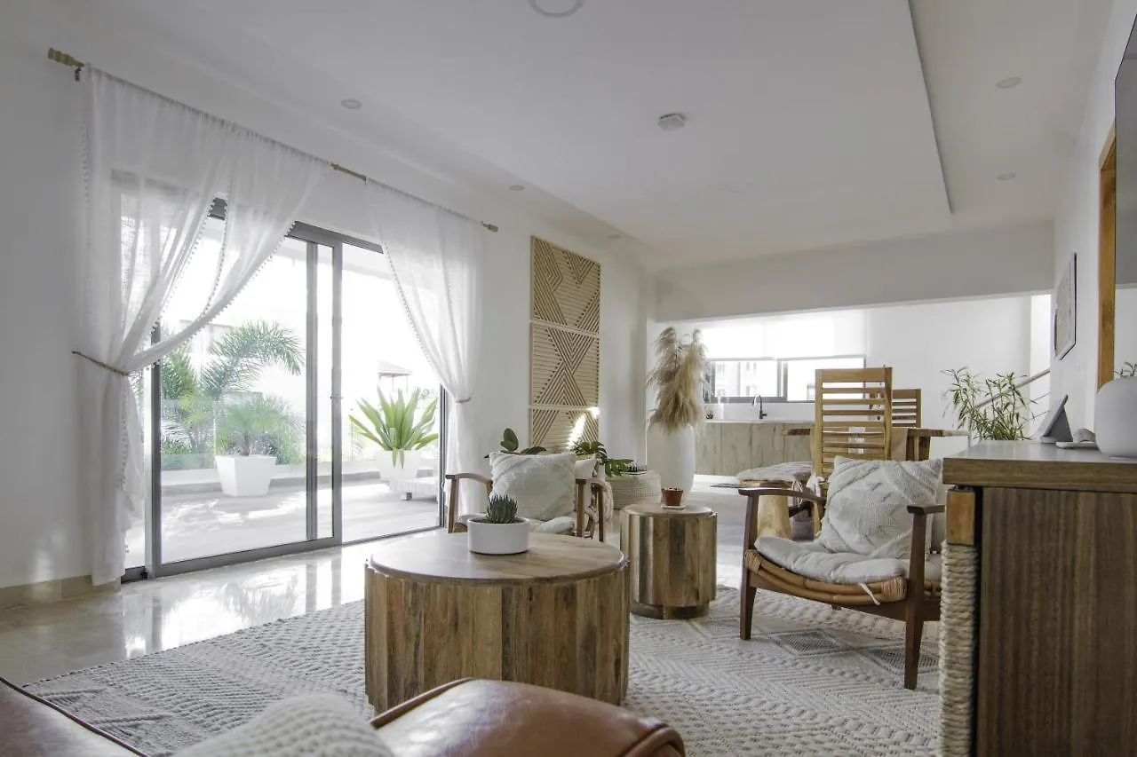 Semesterbostad New Beachfront Penthouse Las Terrenas
