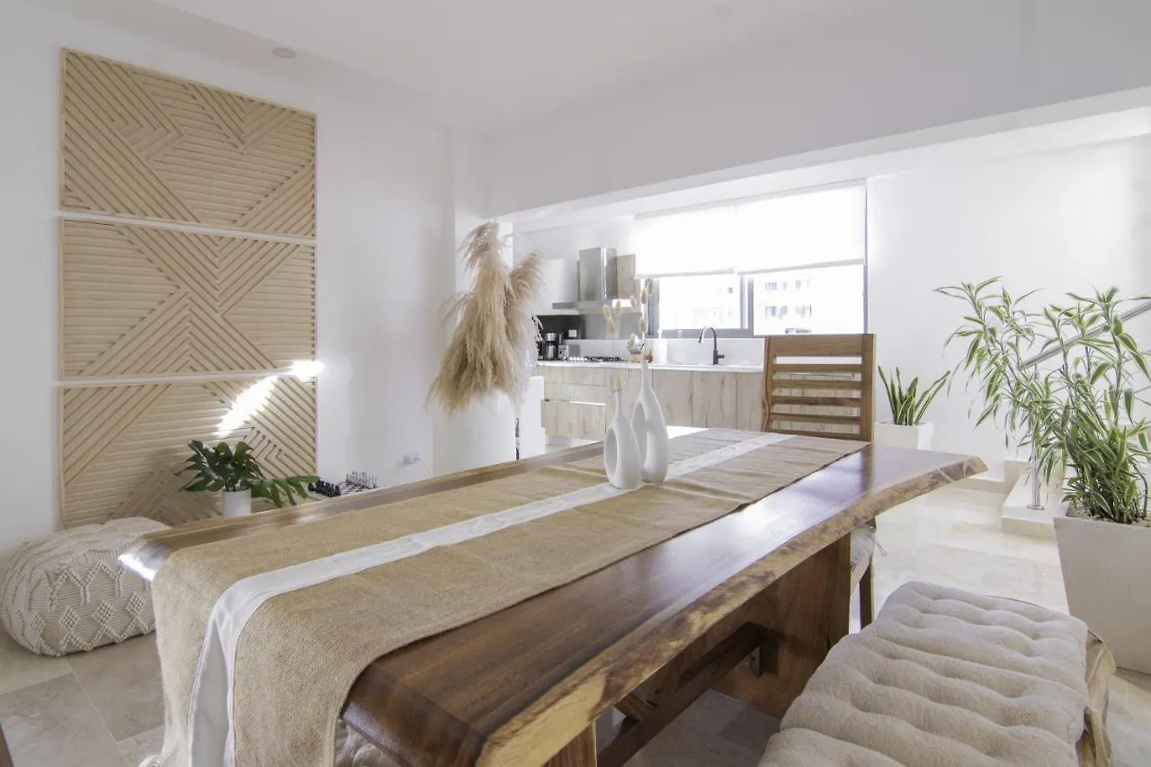 Semesterbostad New Beachfront Penthouse Las Terrenas