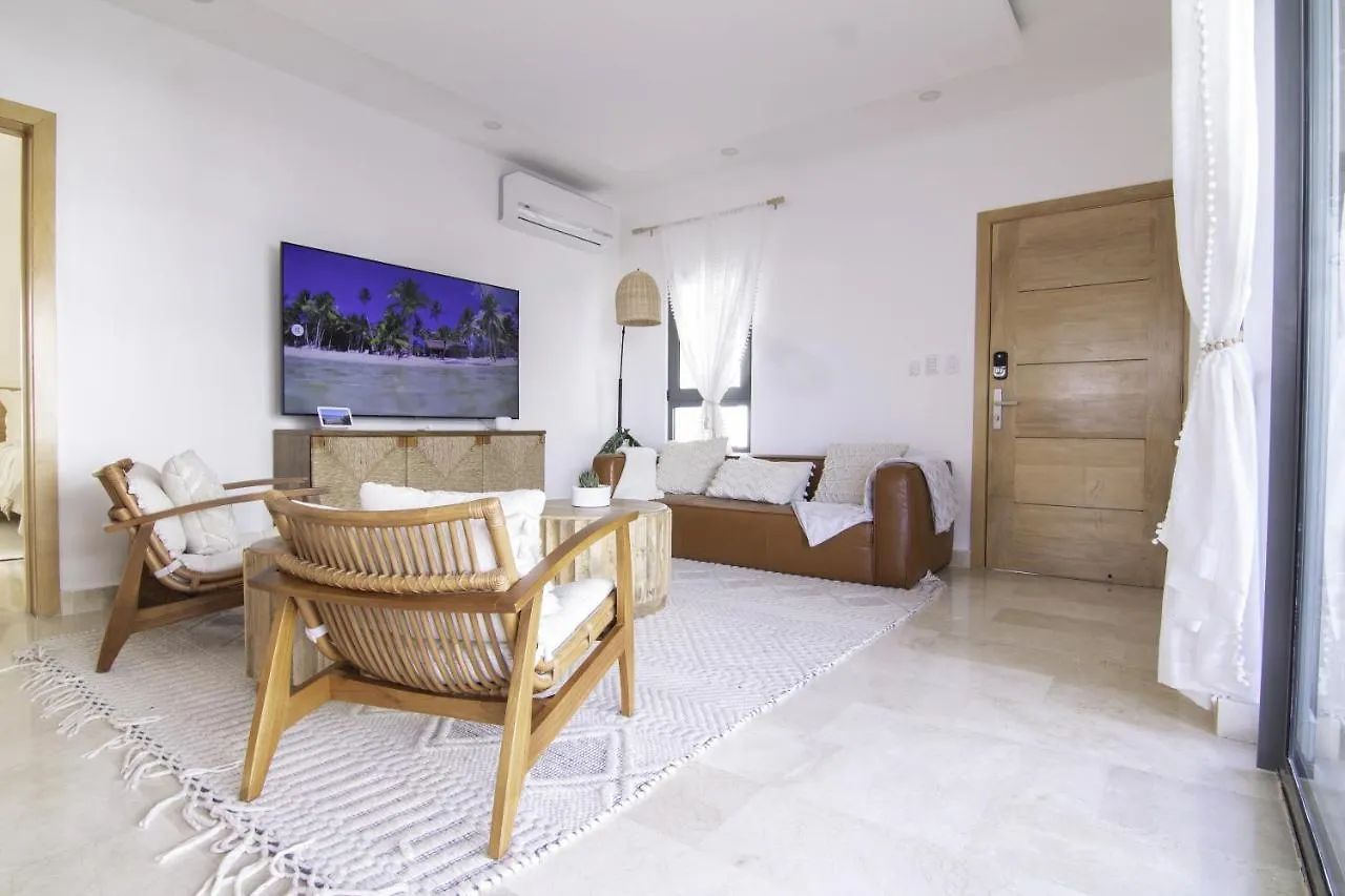New Beachfront Penthouse Las Terrenas Semesterbostad