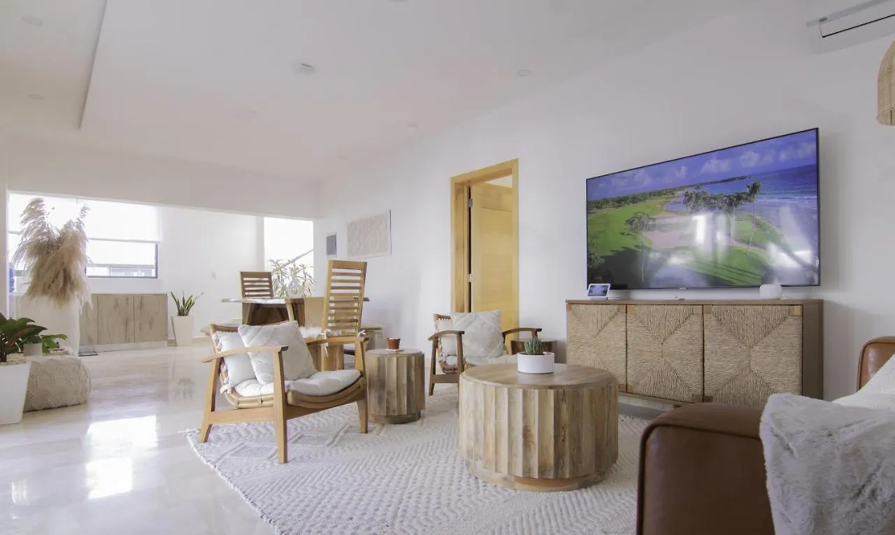 New Beachfront Penthouse Las Terrenas